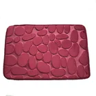 Super I Home Super Water Absorption Non-Slip Thick Machine Wash Memory Foam Bath Mat