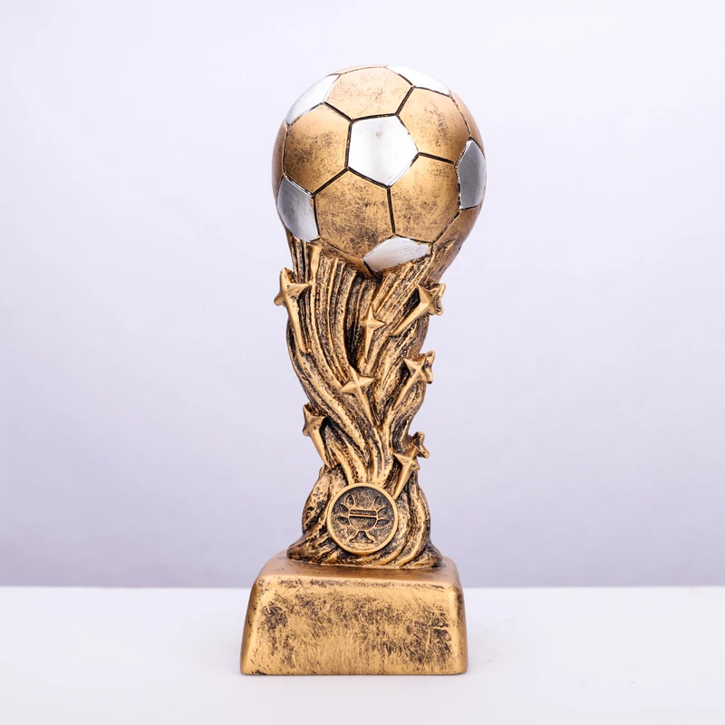 product new arrive various designs sports resin trophy basketball football award for custom logo etching-36