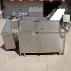 Peanut Nuts And Grains Frying Machine Lehao Large Capacity Stainless Steel Peanut Grains Nuts Frying Machine