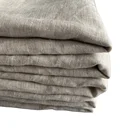 Fabric Wide Width Various Colors Stone Washed Stock Lot Linen Curtains 100% Linen Fabric For Bed