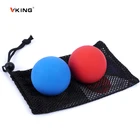 Wholesale Durable Custom Engraved Printing Dog Ball Sports Fitness Rubber Bounce Lacrosse Massage Ball