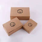 Food Box Food Professional Factory Free Sample Breathable Kraft Paper Pack Cake Food Box Kraft Paper Pack Box