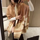 Scarf Designer Cashmere Scarf Fashionable Warm Thick Scarf Cashmere Women Scarves Winter Women Scarf Shawl