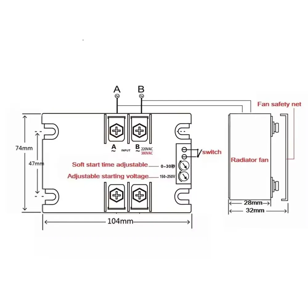 Speed Controllers Regulators, 110V, 220V, 1.5KW, 4KW - detail 6