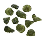 Pendant Moldavite Crystal Necklace Irregular Stone Pendant Natural Crystal Energy Stone CLLB089