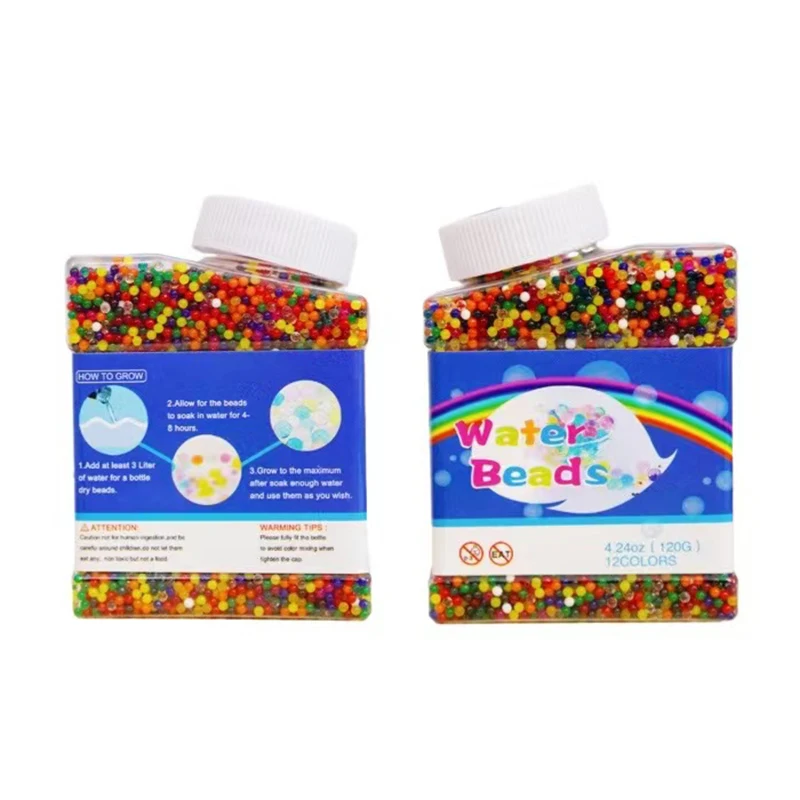 Hot Product 20000pcs Crystal Soil Growing Balls Polymer Water Beads for Kids Toy and Home Plant Decoration