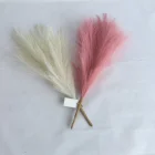 Wedding Cm 2021 Amazon Hot Short 10 Forks Wedding Decor Faux Pampas Grass 45 Cm