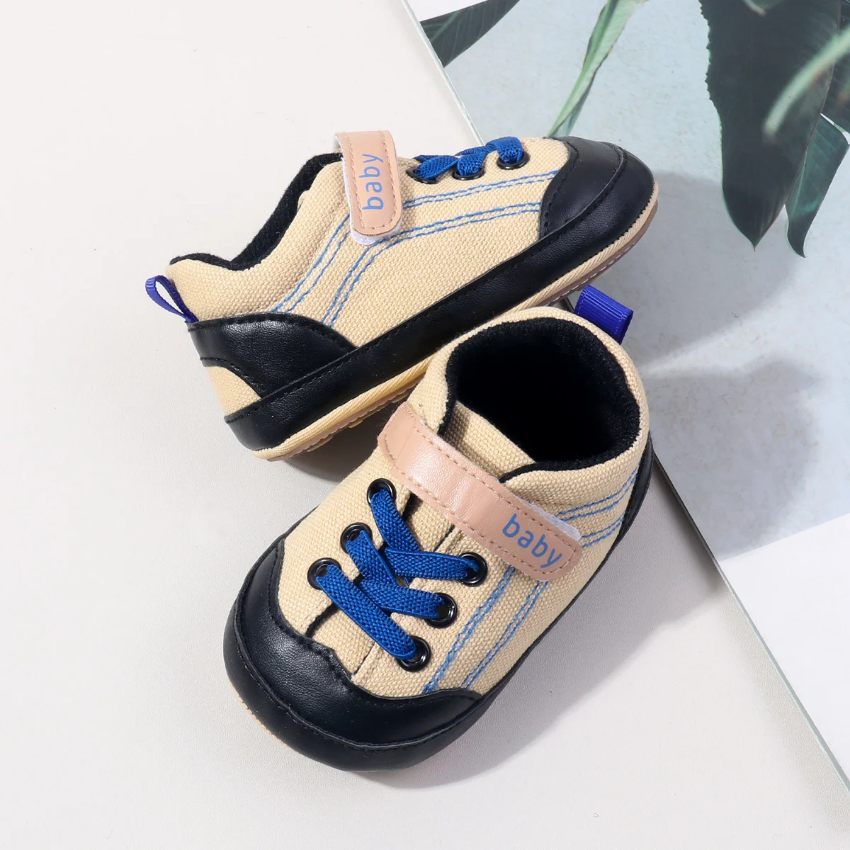 High Quality 2025 Spring Autumn Sport Design Casual Boy Shoes Anti-Slip Soled Toddler Walking Shoe factory