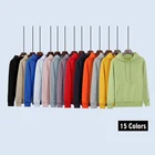 Sweatshirt Hoodie Custom Logo Printed Sportswear Clothes Blank Unisex Sweatshirt Gym Workout 100% Cotton Pullover Hoodies