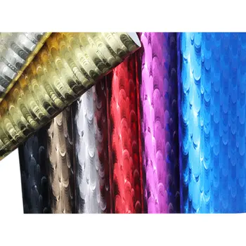 holographic shiny reflective fish scale faux pu leather stock leather for bags,shoes,accessories,belts