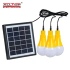 3 Bulb Led Light ALLTOP High Efficiency Ip65 Waterproof Outdoor 3 Years Warranty 5watt Solar Led Bulb Light