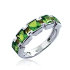 Pave Diamond Pave Ring Micro Pave Setting Silver Princess Cut Diamond Engagement Rings