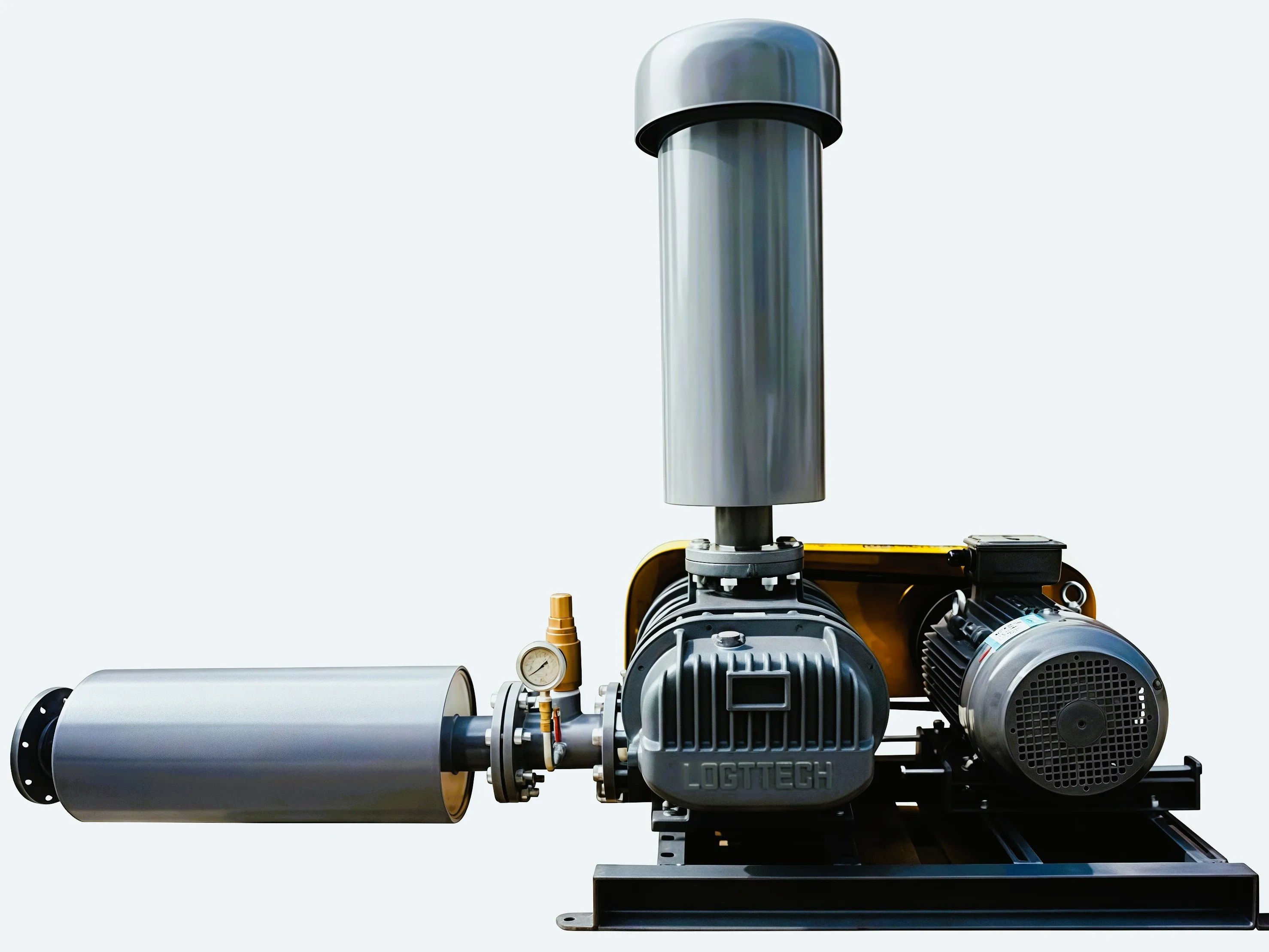 Roots Blower, LOGTTECH, 5hp, Cast - detail 2