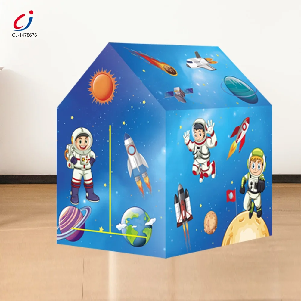 Educational Boys Indoor Outdoor Space Castle Rocket Ship Play House Toys Kids Children Play Tent Toy