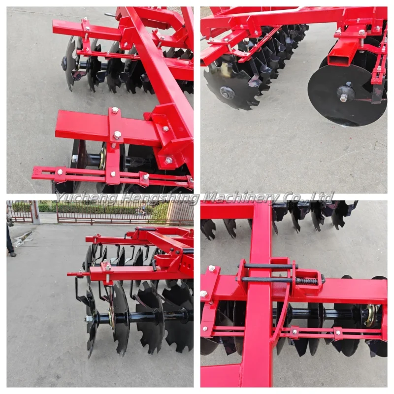Grada de discos para tracción de tractores agrícolas Grada de discos para labranza