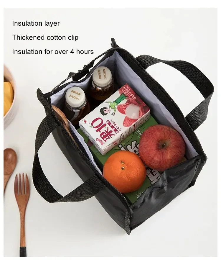 Wholesale Custom Printed Thermal Insulated Aluminum Cooler Bag Reusable Non-Woven Waterproof Food Delivery Bags Keeps Cold Iced supplier