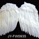 Wings Wholesale Flying White Angel Feather Wings For Halloween