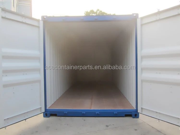 Csc Certified 20ft High Cube Iso Dry Cargo Double Rear End Door