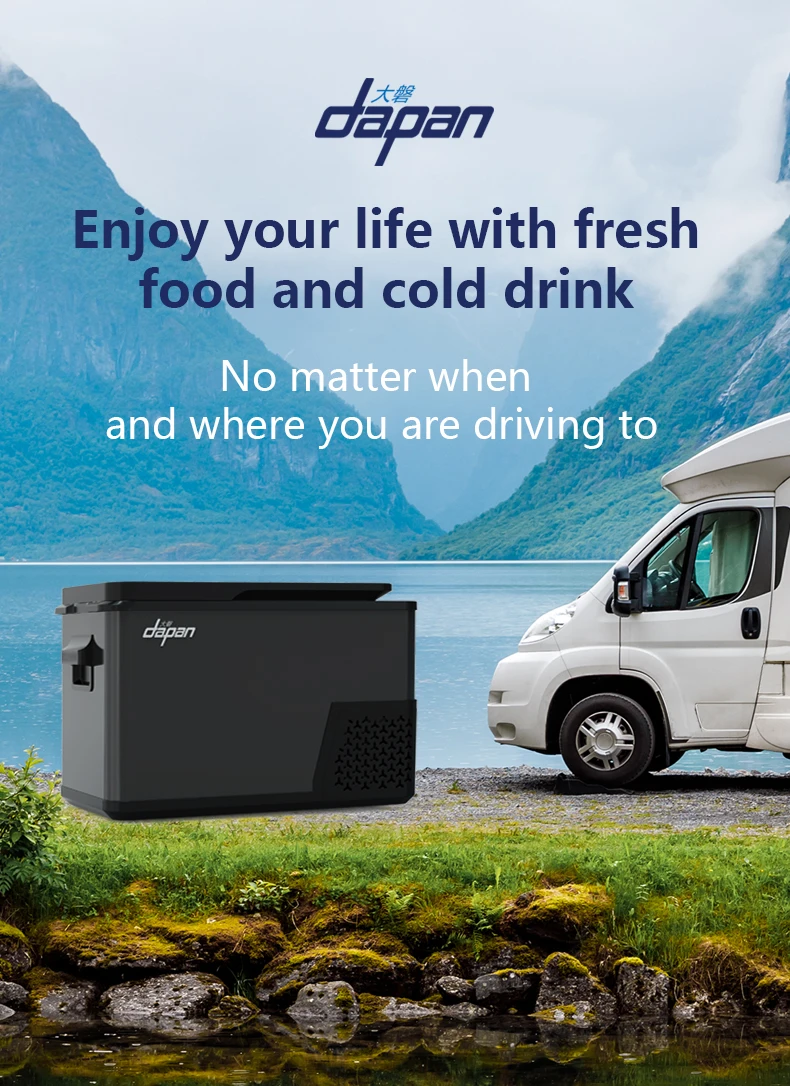 40 Customized Car Fridge Lcar Cooler Box 12v Fridge Outdoor Mini Fridge