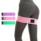 Hip Custom Private Label Non Slip Fabric Hip Resistance Band GYM Fitness 3 Level Booty Band For Glutes Activation