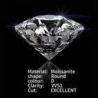 Diamond Full Size White Round Brilliant Cut Synthetic Diamond Stones Top Quality Moissanite Diamond