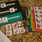 Book Book Hand Made Autism Language Coloring Book Pictures Cards Plastic Binder Book