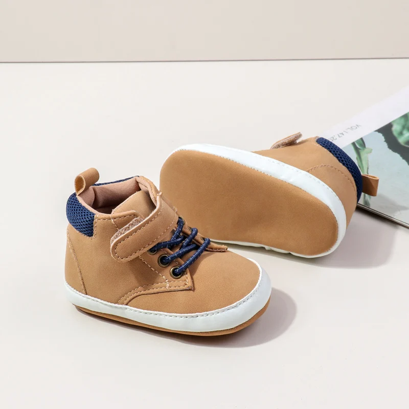 Wholesale Soft Sole Newborn Toddler Baby Shoes for Boys Baby Sneakers Spring Autumn 2024 manufacture