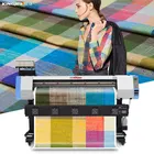 Inkjet Plotter Digital Inkjet Printing Machine China Industrial Digital Direct Inkjet Textile Fabric Large Format Dye Sublimation Plotter Printer Printing Machine