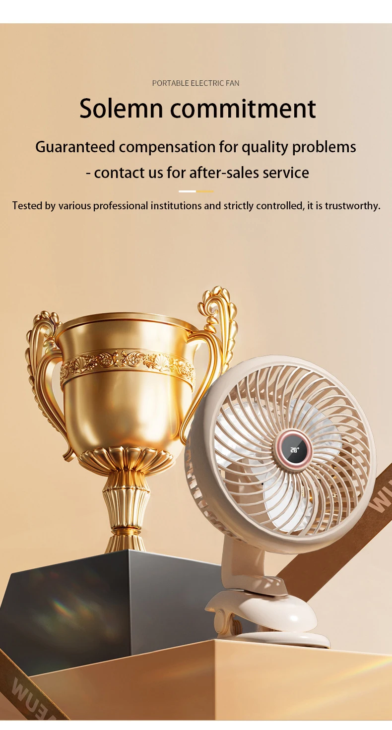 Control Portable Mini Fan, 2400mah, 5V, 5W - detail 26