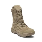 Desert Custom Rubber Outsole Split Suede Combat Shoes Leather Security Outdoor Military Desert Boots