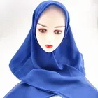 Girls Hijab Hijab Cheap Cheap Women Girls Malaysia Muslim Solid Colors Scarf Hijab
