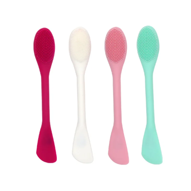USSE Silicone Face Mask Applicator, Facial Mask Brushes Mixed Mask Soft Makeup Beauty Silicone Brush for Face