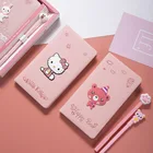 Promotional Wholesale Promotional Hello Kitty Cats Kids Baby Notebook With Pen Gift Set