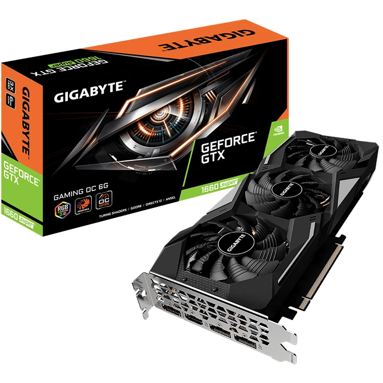 gigabyte nvidia geforce gtx 1660 super 6gb gaming graphics card