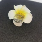 Clip Earrings Zirconia Lotus Clip On Aretes New Arrivals Women Earrings Hoop Earrings Zirconia Jewelry