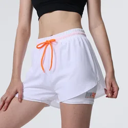 High Quality Casual Quick Dry Running Breathable Anti-Exposure Woman's Sports Shorts Loose Gym Girls Shorts