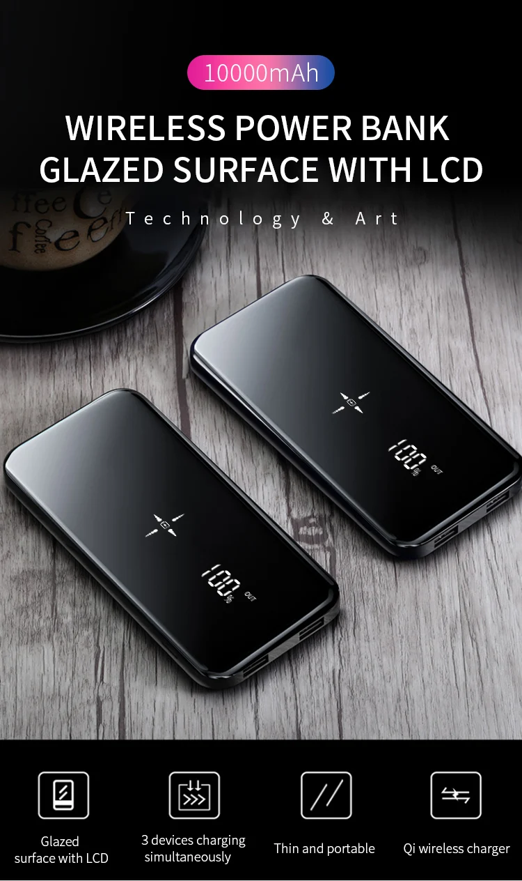 High Quality Cordless Power Bank Charger