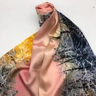 New Style Elegant Noble And Comfortable 100% Designer Styles Silk Scarf Long Size Silk Scarf 12mm 175CM*55CM