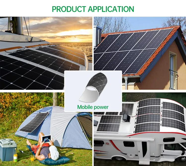 High Efficiency Customized Size Etfe Sunpower Flexible Solar Panel V