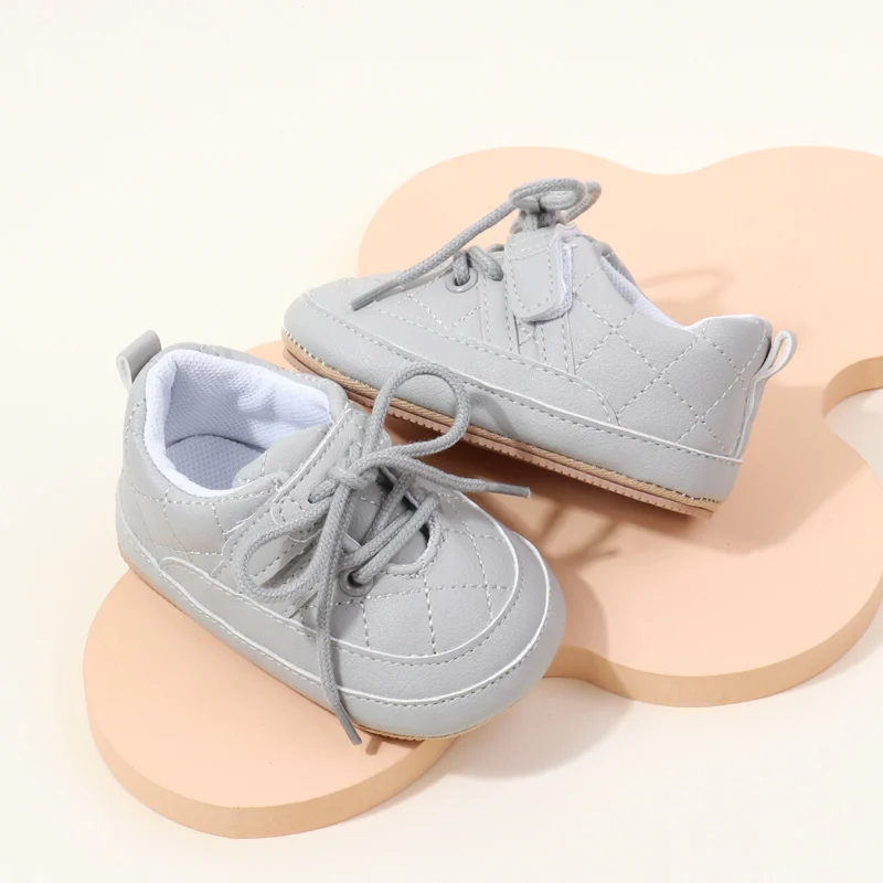 Hot Selling Toddler Baby Sport Shoes Soft TPR Outsole Prewalkers Autumn Season Light Weight Anti-Slip Features for Boys Walking supplier