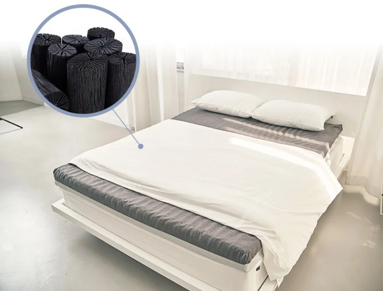Hot Sale In Korea And Japan Latest fashion Floor  Mattress Bed Topper Pressure Relief  Multiduty 7 Zone Shaped Foam Topper