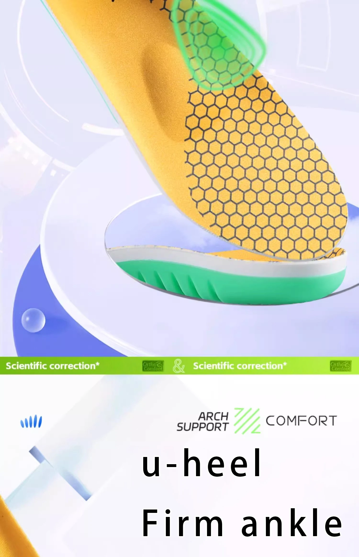 2026 New Comfort Shoe Insoles for Men Women Kids with Flat Foot Correction Transverse Arch Collapse Support Flat Feet Corrective 2026 New Comfort Shoe Insoles for Men Women Kids with Flat Foot Correction Transverse Arch Collapse Support Flat Feet Corrective