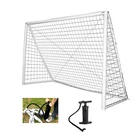 Football Training Goal Standard Size Inflatable Soccer Goal Portable Football Set Frame
