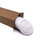 Round Cotton Rounds Wholesale 80pcs 100% Pure Eco-friendly Packaging Disposable Round Cotton Pad For Cleaning