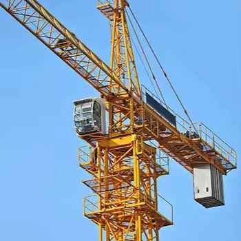 Factory Building T1200-64Q Tower Crane Luffing Jib Tower Crane Large Tower Crane For Sale