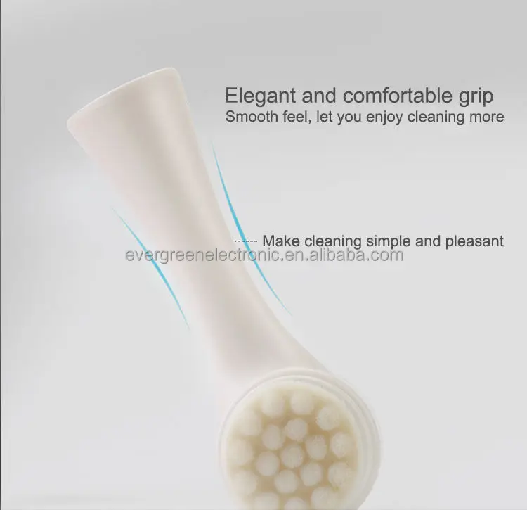 brand new double sided waterproof cleansing facial cleaning brush