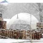 Tent Dome Tent Customized Luxury Pvc Glamping Igloo Dome House Geodesic Dome Tent