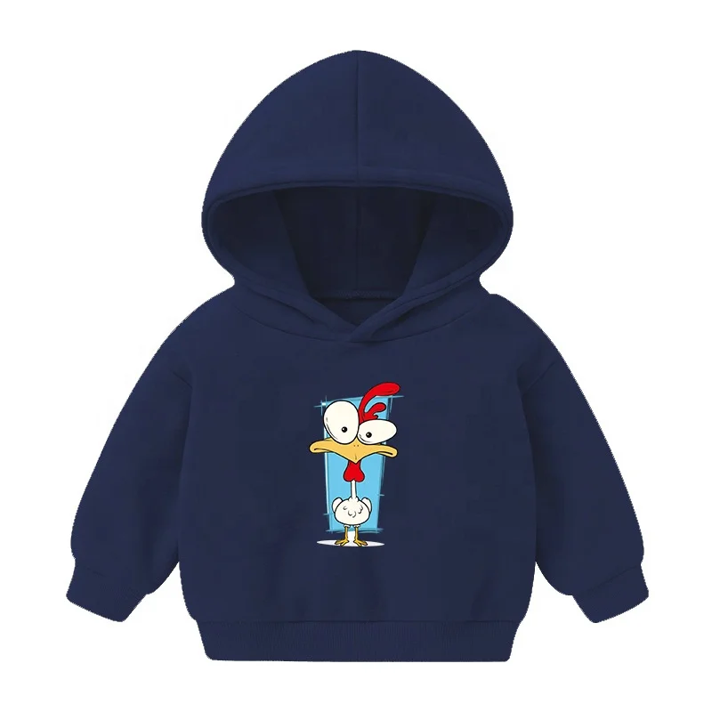 Kid Nation Kids' Soft Brushed Fleece Casual Basic Pullover Hooded Sweatshirt Hoodie for Boys or Girls