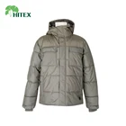 Coat Hitex Men's Basic Casual Heavy Puffer Padded Quilting Coat Jacket