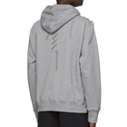 Hoodie Grey Fashion Hoodie With Rope Men's Performance Grey Blank Custom Pullover Hoodie